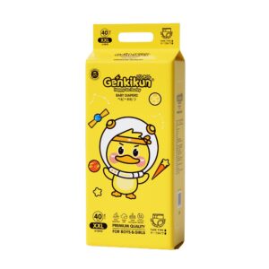 Genkikun Premium Baby Diaper Belt 2XL 40pcs (Over 15 kg)