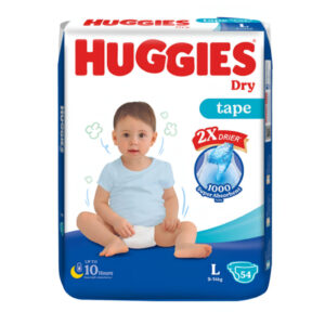 Huggies Dry Belt Diaper L (9-14kg)