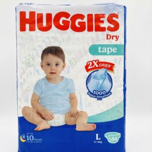 Huggies Premium Baby Diaper Belt L 54 pcs (9 -14kg)