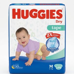 Huggies Premium Baby Diaper Belt M 60 pcs (5-11kg)