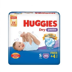 Huggies Premium Baby Diaper Pant S 66 pcs (4-8kg)
