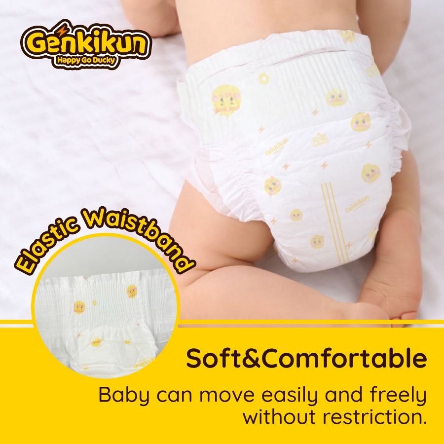 Genkikun Premium Baby Diaper Belt L (9-14kg) - Image 5