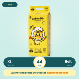 Genkikun Premium Baby Diaper Belt XL 44pcs (12-17kg)