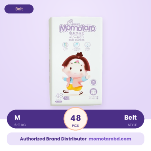 Momotaro Premium Baby Diaper Belt M 48pcs (6-11kg)